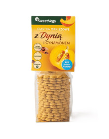 Ciastka orkiszowe z dynią i cynamonem bez dodatku cukru 100 g | SweetVegy