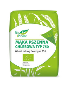 Mąka pszenna chlebowa typ 750 1 kg | Bio Planet