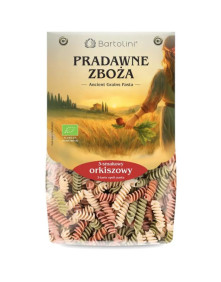 Pradawne zboża makaron orkiszowy 3 smakowy 250 g | Bartolini