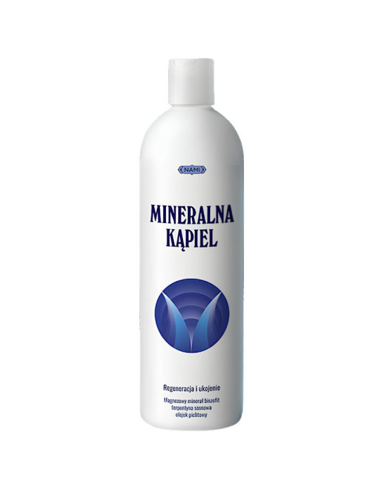 Żel do kąpieli "Mineralna kąpiel" z biszofitem i syberyjskim olejkiem pichtowym 500 ml | Nami