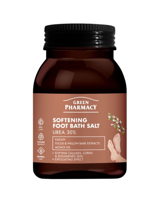 Zmiękczająca sól do kąpieli stóp 400 g | Green Pharmacy
