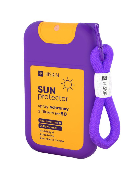 SUN Protector – spray ochronny travel SPF50 30 ml | HISKIN