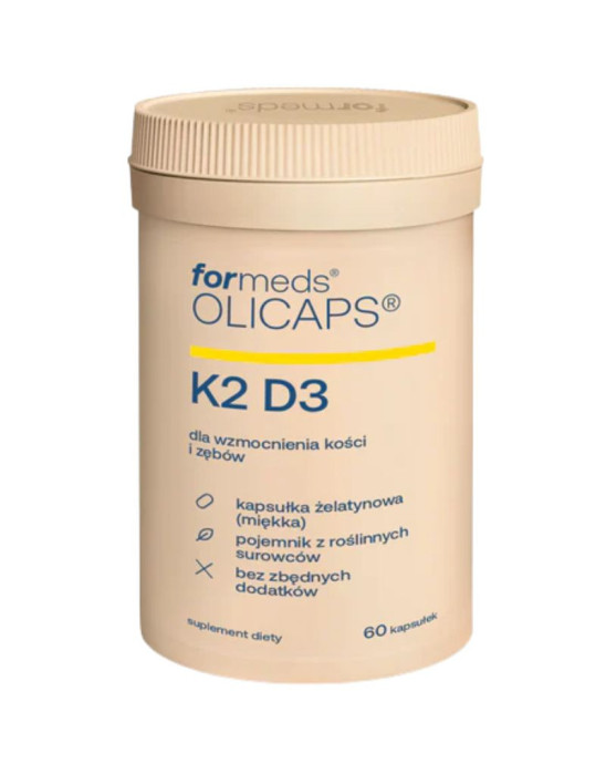 Olicaps K2 D3 60 kaps | Formeds
