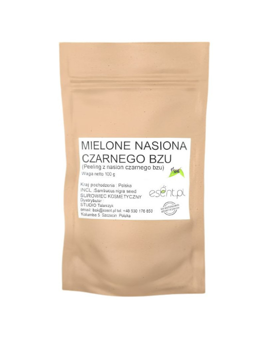 Peeling z mielonych nasion czarnego bzu 100 g | Esent