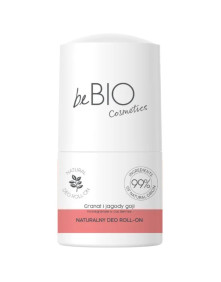 Naturalny deo roll-on granat i jagody goji 50 ml | Be Bio Cosmetics