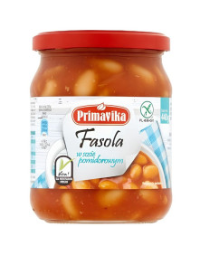 Fasola w sosie pomidorowym 440 g | Primavika