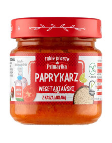 Paprykarz wegetariański z kaszą jaglaną 160 g | Primavika