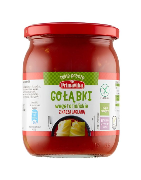 Gołąbki wege z kaszą jaglaną 480 g | Primavika