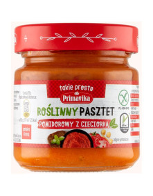 Roślinny pasztet pomidorowy z cieciorką 160 g | Primavika
