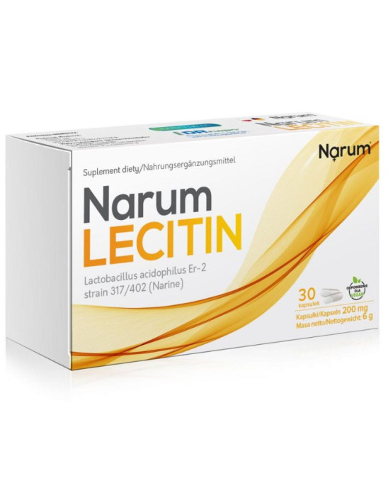 Lecitin - w długotrwałym stresie 30 kaps | Narum