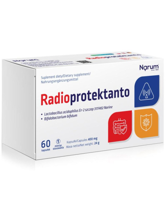 Radioprotektanto 400 mg  60 kapsułek | Narum