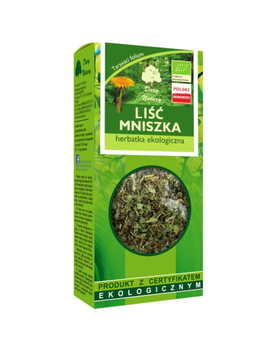 Suszony liść mniszka 25 g | Dary Natury
