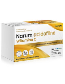 Witamina C 60 kaps | Narum Acidofilne
