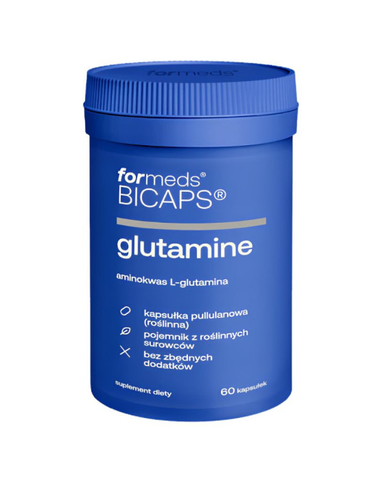 Bicaps glutamine 60 kaps | Formeds