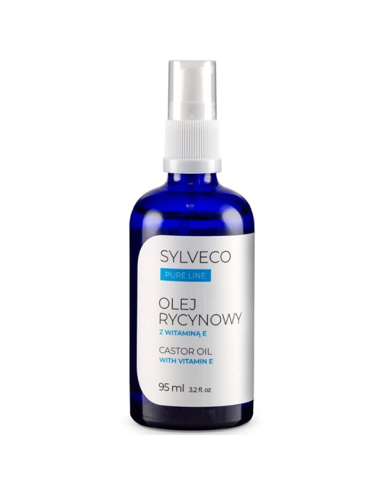 Pure Line olej rycynowy z witaminą E 95 ml | Sylveco