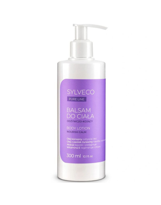Pure Line balsam do ciała odżywczo-kojący 300 ml | Sylveco