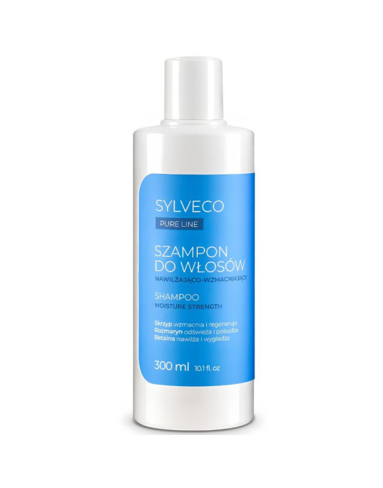 Pure Line szampon do włosów nawilżająco-wzmacniający 300 ml | Sylveco
