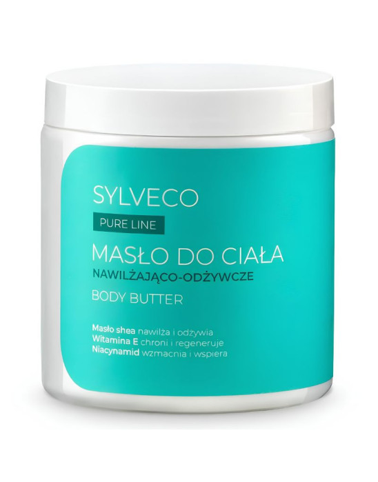 Pure Line masło do ciała nawilżająco-odżywcze 250 ml | Sylveco