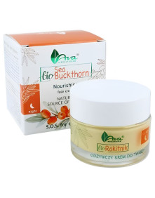 Krem do twarzy na noc Odżywczy Bio Rokitnik Ava 50 ml