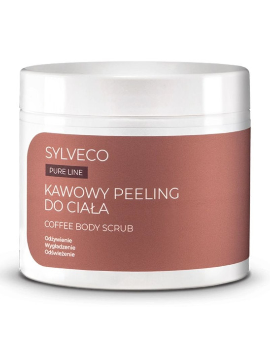 Pure Line kawowy peeling cukrowy do ciała 400 g | Sylveco