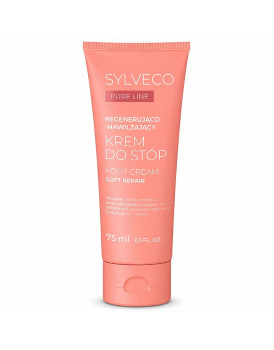 Pure Line krem do stóp regenerująco-nawilżający 75 ml | Sylveco