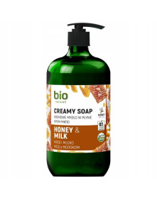 Kremowe mydło w płynie miód i mleko 946 ml | Bio Naturell