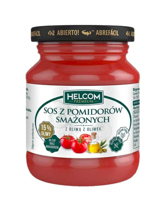 Sos z pomidorów smażonych z oliwą z oliwek 300 g | Helcom