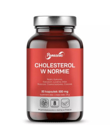 Cholesterol w normie 50 kaps | Panaseus