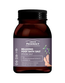 Relaksująca sól do kąpieli stóp 400 g | Green Pharmacy