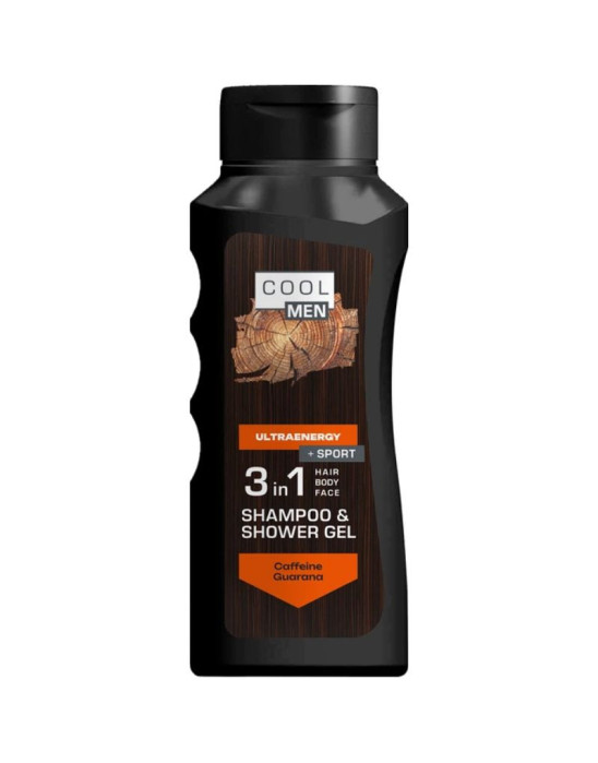 Szampon i żel pod prysznic 3w1 400 ml | Cool Men
