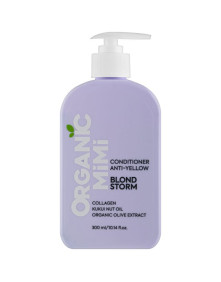 Odżywka do włosów blond storm przeciw żółtym odcieniom 300 ml | Organic Mimi