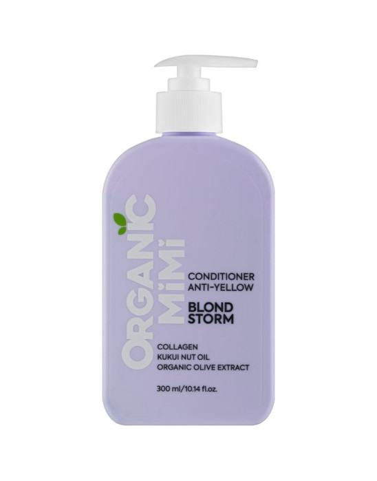 Odżywka do włosów blond storm przeciw żółtym odcieniom 300 ml | Organic Mimi