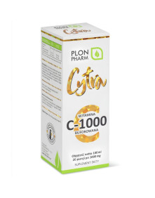 Cysta - witamina C 1000 buforowana 100 ml | Plon Pharm