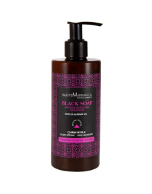 Czarne mydło różane w płynie 250 ml| Beaute Marrakech