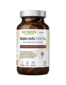 Maślan sodu forte max 100 kaps | Biowen