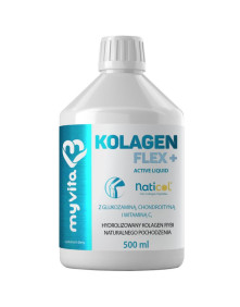 Kolagen flex z glukozaminą, chondroityną i witaminą C 500 ml | MyVita