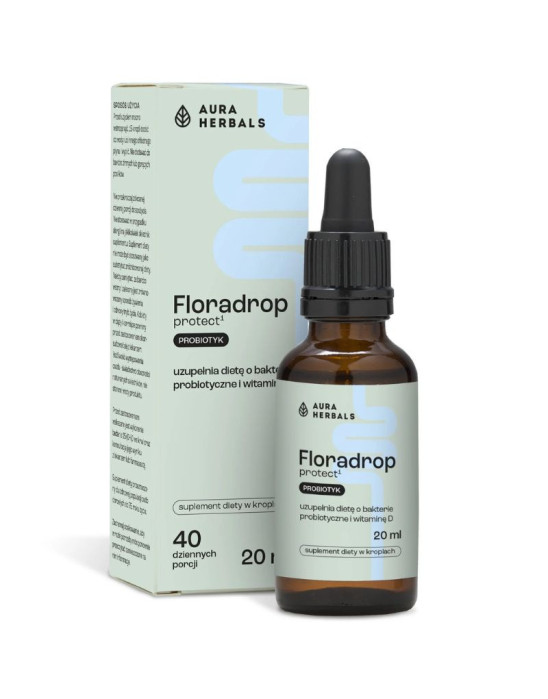 Floradrop protect - probiotyk 40 porcji | MyVita